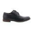 Фото #1 товара Rockport Dustyn Plain Toe CH1980 Mens Black Wide Oxfords Plain Toe Shoes 8