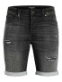 Фото #1 товара Pánské kraťasy JJIRICK Regular Fit 12224129 Black Denim