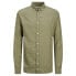 Фото #1 товара JACK & JONES Maze Linen long sleeve shirt