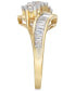 ფოტო #5 პროდუქტის Diamond Bypass Ring in 14k White, Yellow or Rose Gold (1-1/2 ct. t.w.)