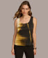 ფოტო #1 პროდუქტის Women's Printed Scoop-Neck Tank Top