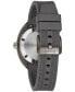 ფოტო #3 პროდუქტის Men's Automatic Oceanographer GMT Gray Polyurethane Strap Watch 41mm