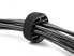 Delock 66057 - Cable holder - Universal - Plastic - Black