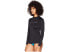 Фото #3 товара Rip Curl 264874 Women's Sunny Rays Long Sleeve Rashguard Black Size 8