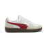 Фото #2 товара Puma Palermo Leather 39646405 Mens White Leather Lifestyle Sneakers Shoes