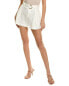 Saltwater Luxe Linen-Blend Short Women's White L