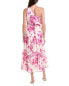 Фото #2 товара Taylor One-Shoulder Maxi Dress Women's Pink 6