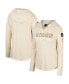 Women's Cream UConn Huskies OHT Military-Inspired Appreciation Casey Raglan Long Sleeve Hoodie T-shirt