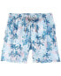 Vintage Summer 4 Way Stretch Volley Swim Trunk Men's