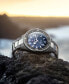 ფოტო #3 პროდუქტის Men's Swiss Automatic Captain Cook Diver Silver Ceramic Bracelet Watch 43mm