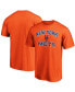 Фото #1 товара Men's Orange New York Mets Heart Soul T-shirt