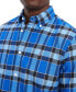 Men's Regular-Fit Bold Check Button-Down Oxford Shirt