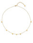 Fine gold plated necklace with Jac Jossa Soul DN150 diamond