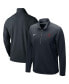 Фото #1 товара Men's Black Alabama Crimson Tide Primary Logo Training Performance Quarter-Zip Jacket