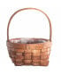 GSA30469 Woven Wood Flower Basket