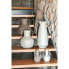Vase Home ESPRIT Brown Beige Metal 25 x 25 x 44 cm (2 Units)