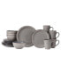 Фото #3 товара Allure 16 Piece Dinnerware Set, Service for 4