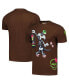 ფოტო #1 პროდუქტის Men's and Women's Brown Looney Tunes Sylvester T-shirt