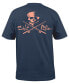 Фото #1 товара Men's Salt Life Skull And Poles Graphic Short-Sleeve T-Shirt