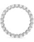 Фото #4 товара Кольцо Macy's Oval-Cut Eternity Band