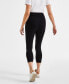 Фото #2 товара Women's High Rise Cropped Pull-On Leggings, Created for Macy's
