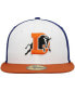 Фото #3 товара Men's White Durham Bulls Authentic Collection Team Alternate 59FIFTY Fitted Hat