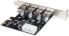 Фото #2 товара Kontroler LogiLink PCIe 2.0 x1 - 4x USB 3.0 (PC0057)