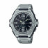 Unisex Watch Casio MWA-100HD-1AVEF Black Silver