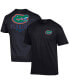 Фото #2 товара Men's Black Florida Gators Stack 2-Hit T-shirt