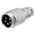 EUROCONNEX Microphone 5 Pin 1547 GX16 Connector