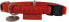 Zolux Obroża regulowana Mac Leather 15 mm - czerwona
