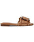 Фото #2 товара Women's Bambi Raffia Buckle Slide Sandals