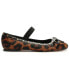 ფოტო #5 პროდუქტის Women's Elis Studded Leopard Ballet Flats