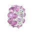 Fancy Vibrant Pink FVP01 silver pendant