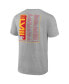 Фото #4 товара Men's Heather Charcoal Kansas City Chiefs Super Bowl Bound Roster T-shirt