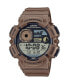 Фото #1 товара Часы Casio Digital Brown Resin WS1500H 5AV