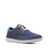 Фото #4 товара Clarks Cantal 26166445 Mens Purple Canvas Lifestyle Sneakers Shoes