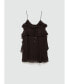 Фото #2 товара Women's Short Ruffled Dress