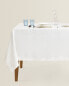 Basic linen tablecloth