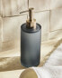 Coloured bathroom soap dispenser