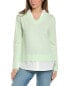 Alashan Cashmere Montage Shirttail Cashmere-Blend Sweater Women's