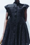 Фото #3 товара Короткое платье с вышивкой — zw collection ZARA