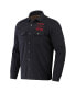 Фото #2 товара Men's Darius Rucker Collection by Black Boston Red Sox Ringstop Full-Snap Shacket