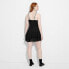 Women's Triangle Cup Tiered Mini Skater Dress - Wild Fable Black S