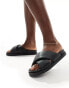 Фото #1 товара ONLY cross front sandals in black