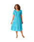 ფოტო #1 პროდუქტის Plus Size Smock Lounger