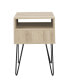 1 Drawer Hairpin Side Table