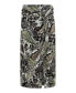 ფოტო #3 პროდუქტის Women's Satin Effect Midi Skirt with Leaf Print