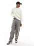 Only & Sons ribbed knit jumper in white Sternenweiß, 4XL - фото #3