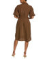 Фото #2 товара Gracia Shirtdress Women's Brown S